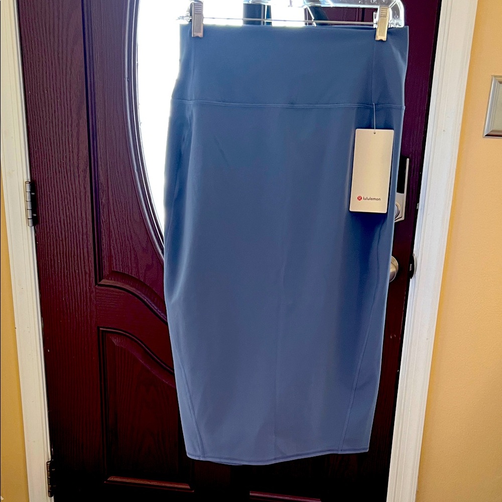 lululemon athletica Classic Blue Midi Skirt